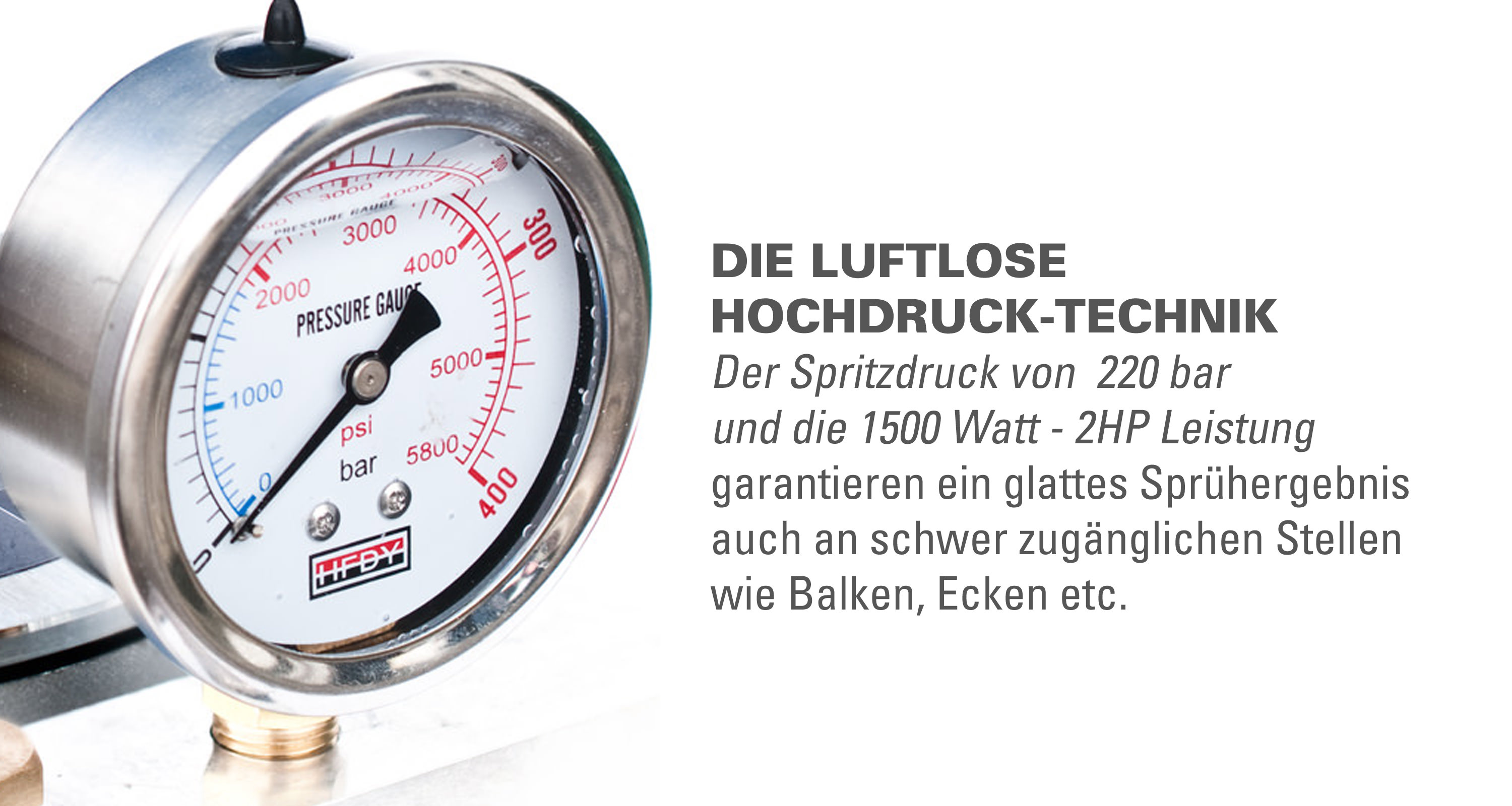 Farbsprühgerät  Membranpumpe