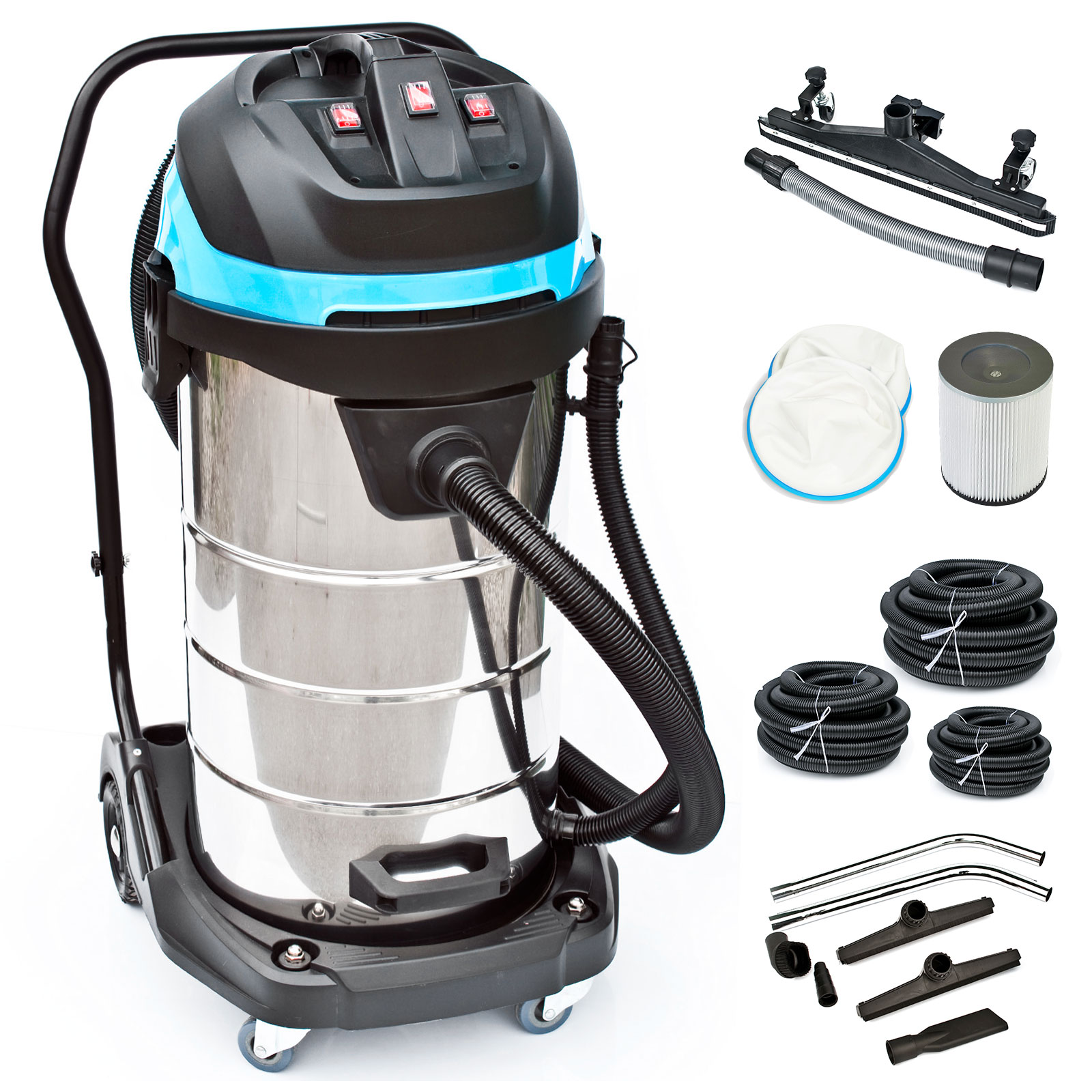  BAUTEC Industriesauger 100 Liter